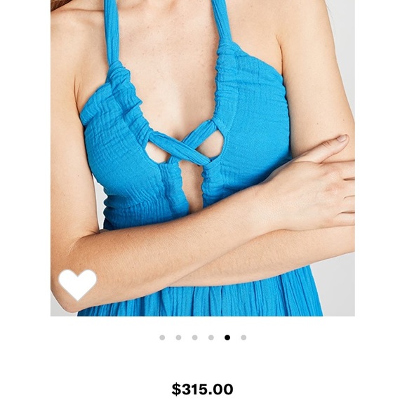 Mara Hoffman Annika Turquoise Dress - Picture 4 of 12